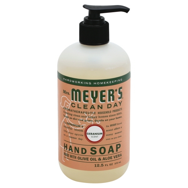 Mrs Meyers Clean Day Liquid Hand Soap Geranium