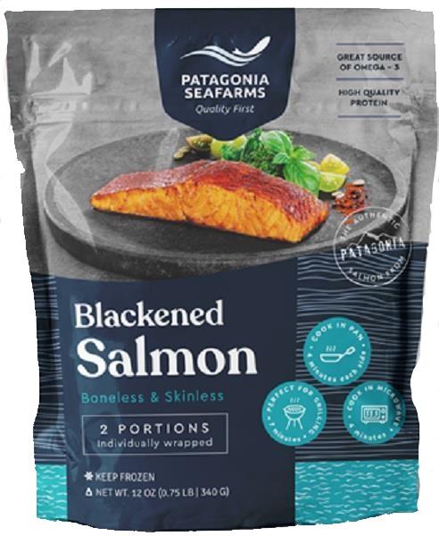 Patagonia Seafarms Blackened Salmon Portions - Myrtle Beach GroceriesAhead