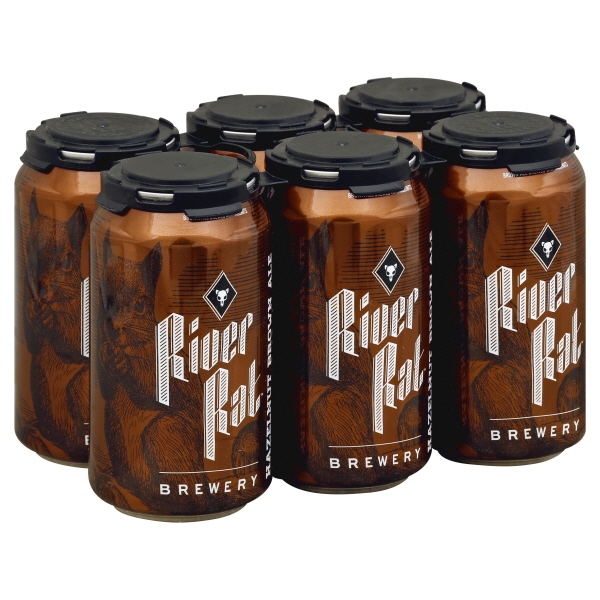 River Rat Hazelnut Brown 6Pk 12Oz Can