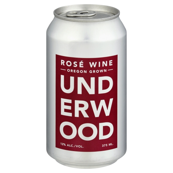 Underwood Rose WIne 375 Ml Can