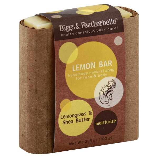 Biggs & Featherbelle Lemongrass & Shea Butter Bar Soap