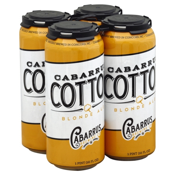 Cabarrus Cotton Blonde 4Pk 16Oz Cans