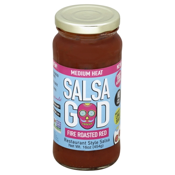 Salsa God Fire Roasted Red Medium