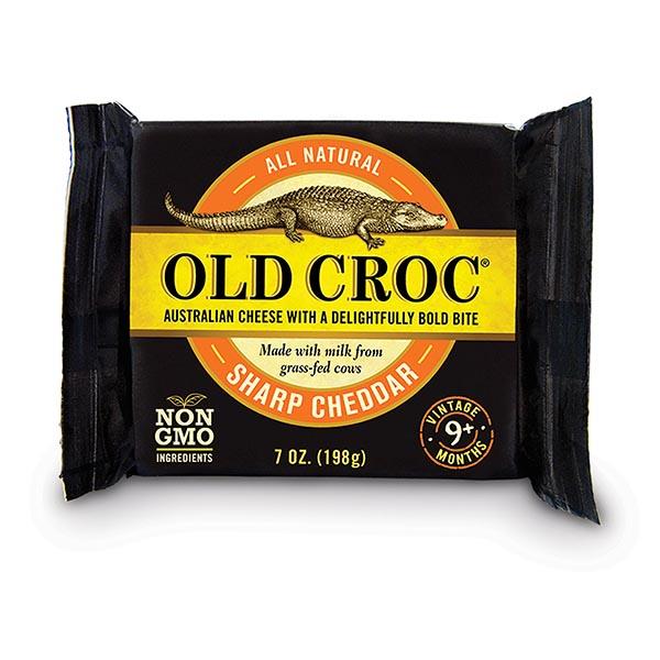 Old Croc Cheddar Sharp Australian Cheese