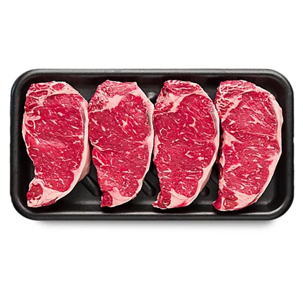 USDA Select Angus Value Family Pack New York Strip Steaks (Avg. 3lb ...